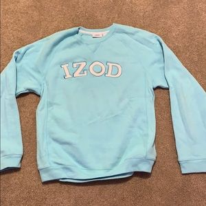 Light blue IZOD sweatshirt